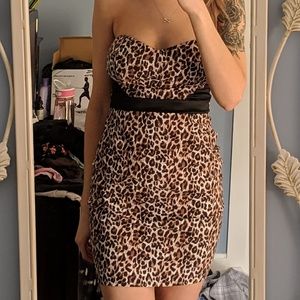 Victoria secret strapless mini dress